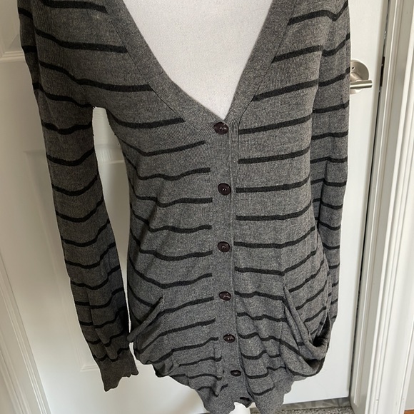 Sparkle & fade stripe cardigan - Picture 2 of 5